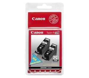 PGI-525BK Twin Original Canon Black Ink Cartridges